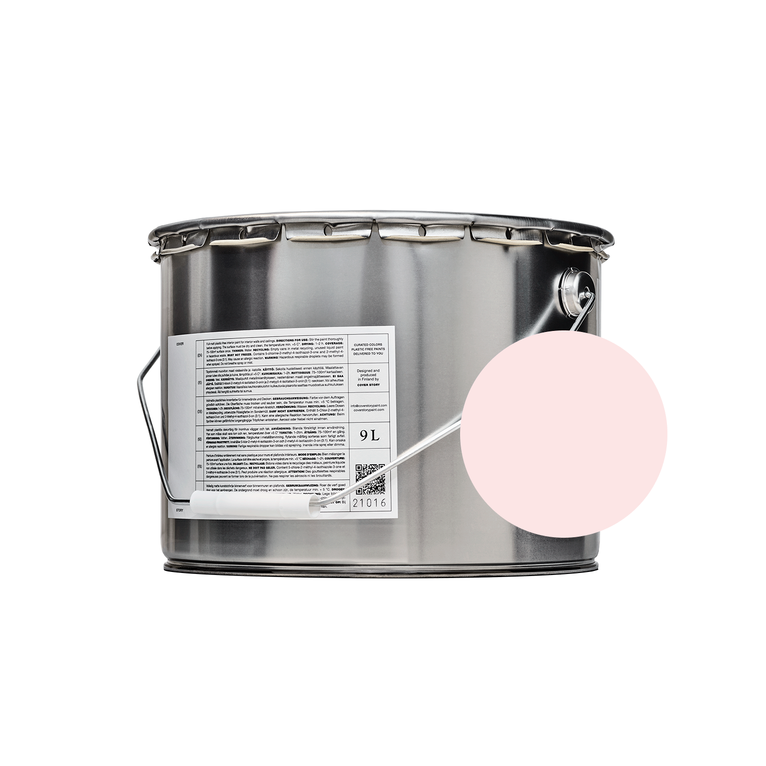 BO1 BO – Pale pink | Plastic-free matte finish interior paint | Cover Story for Bo Collection | Paint