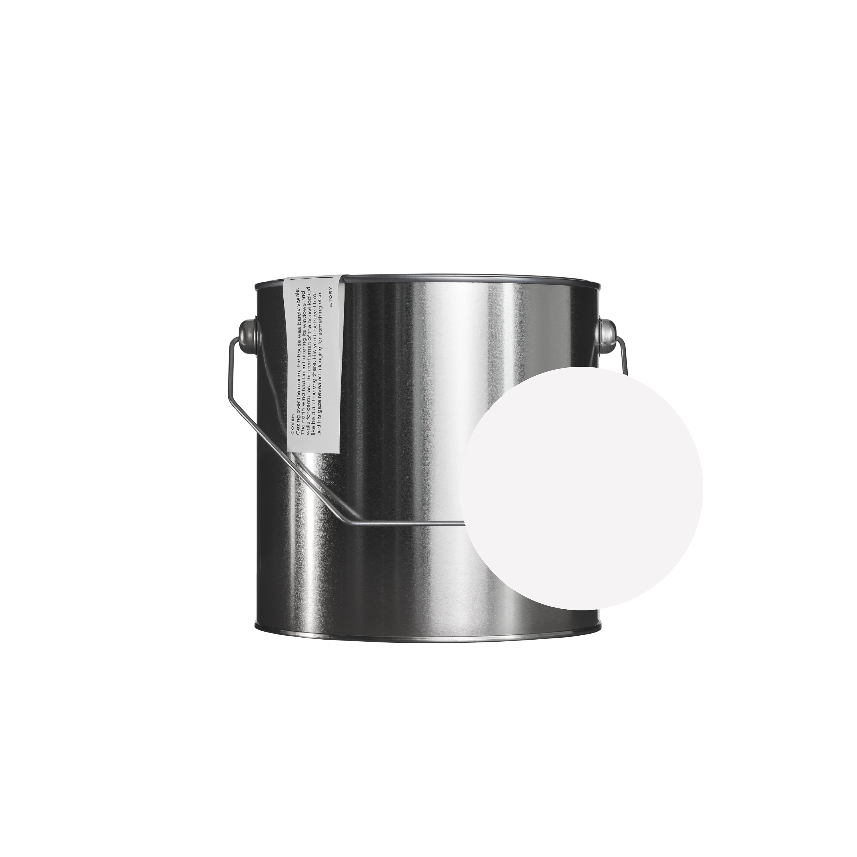 037 MINNA – Gentle all white | Plastic-free matte finish interior | Basics Collection | Paint