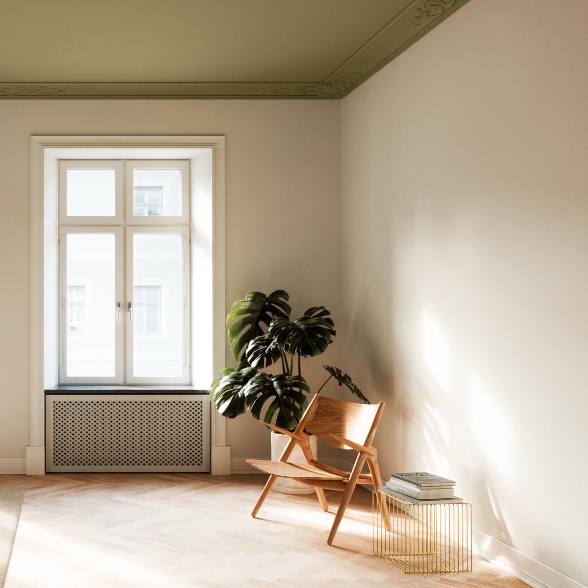 Interior design inspiration green ceiling Cover Story 028 TONI 009 PABLO