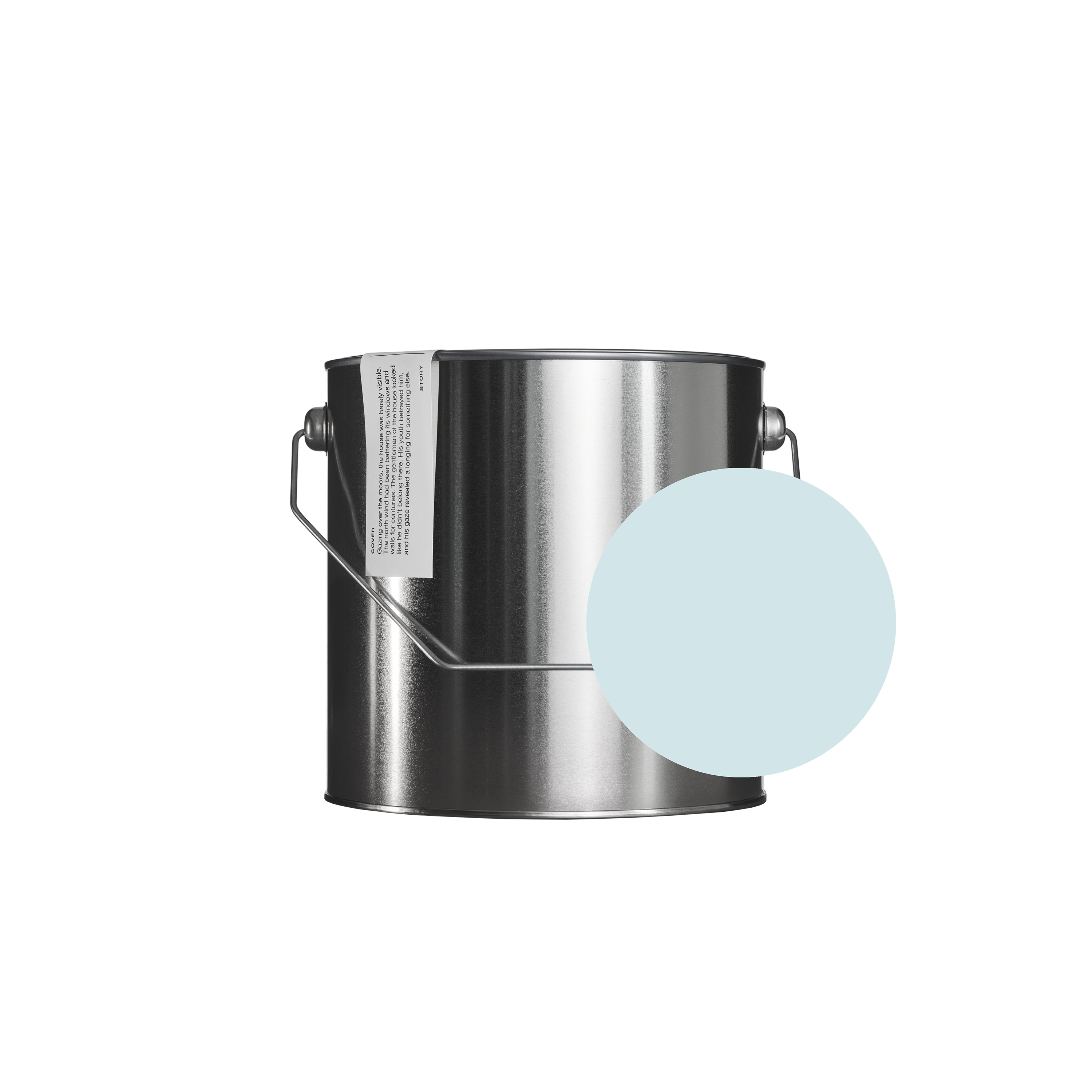 Mid blue-turquoise interior paint Cover Story 015 ALBERT