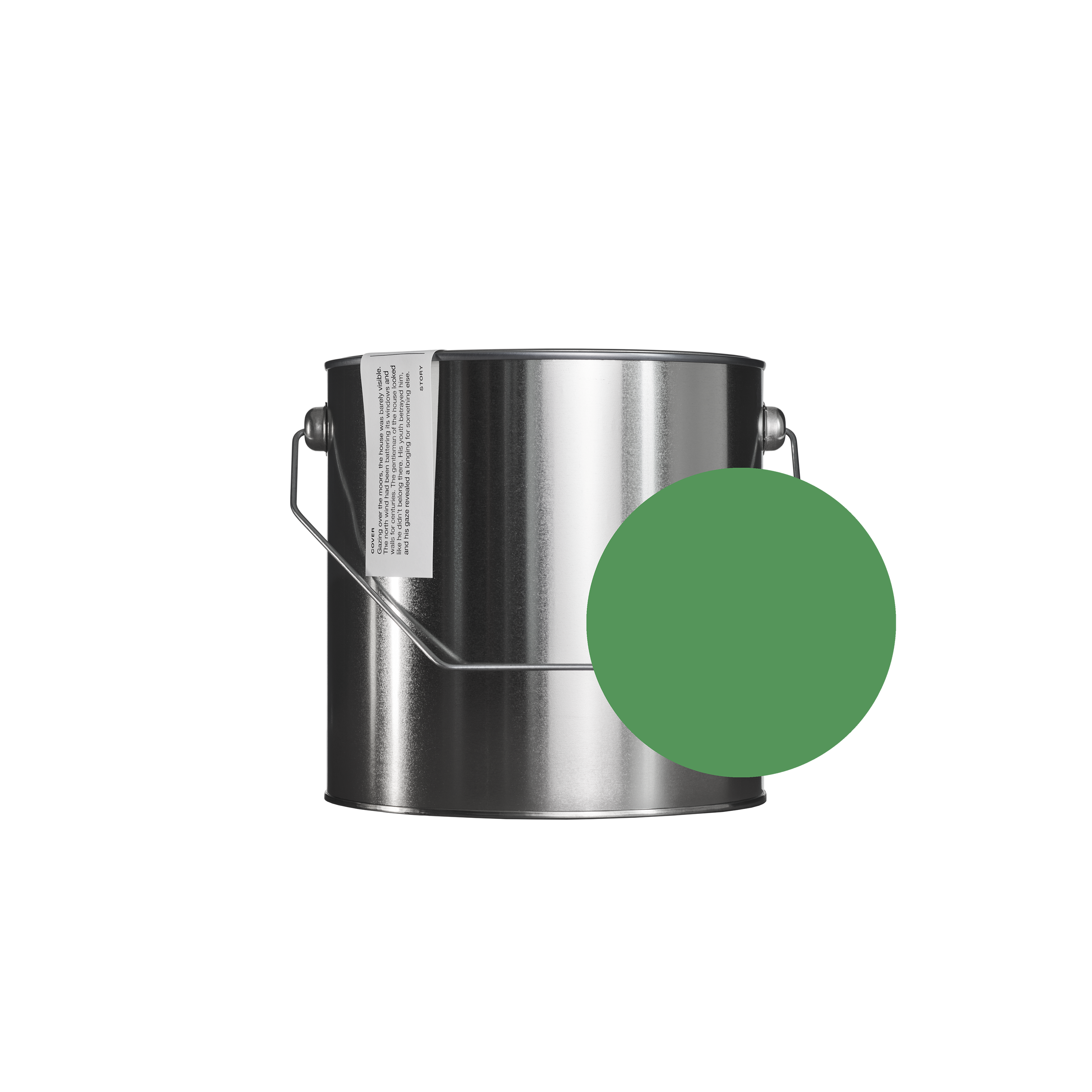 029 JACK – Mid bright green | Plastic-free matte finish interior paint | Basics Collection | Paint