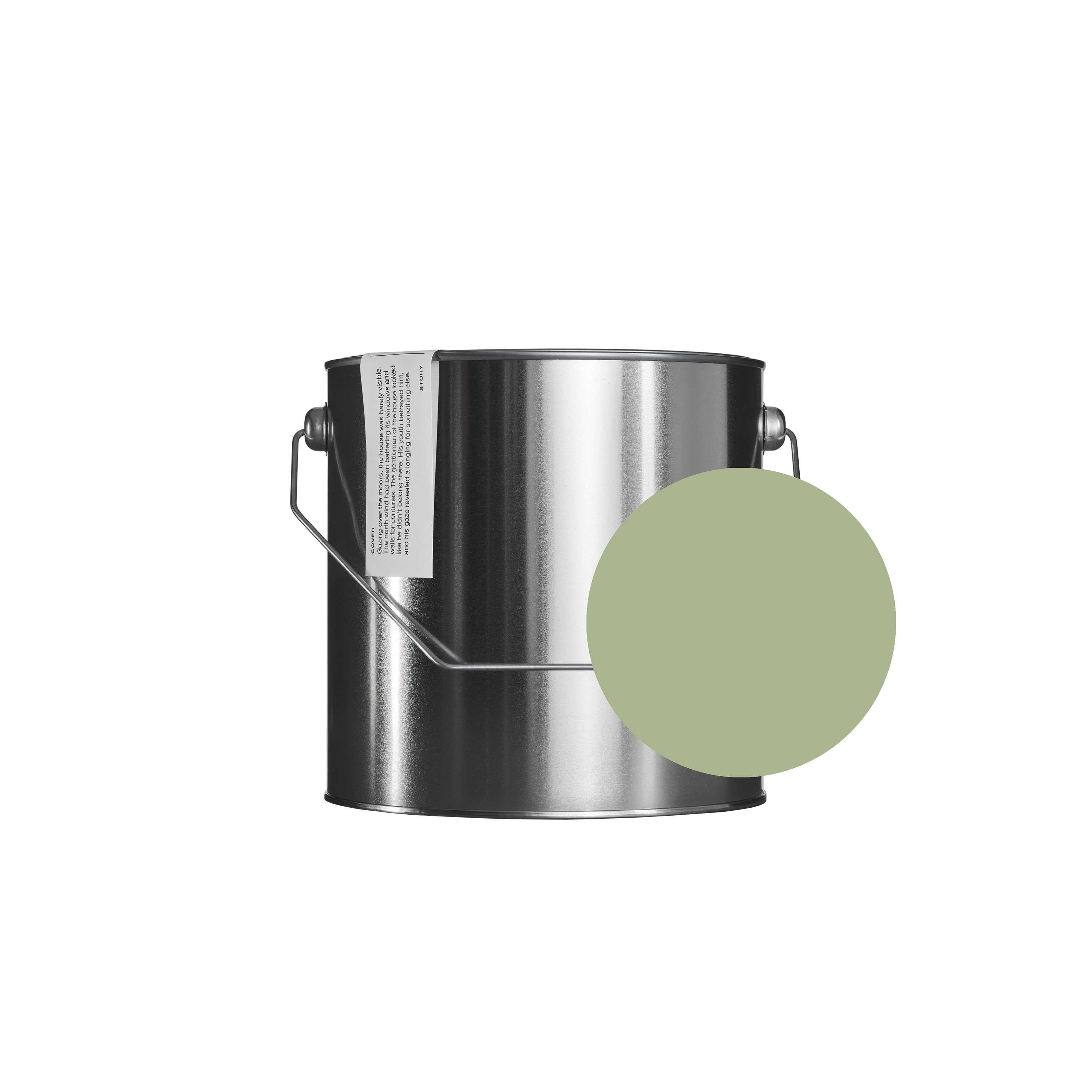 Calm sage green interior paint Cover Story LB4 JILL