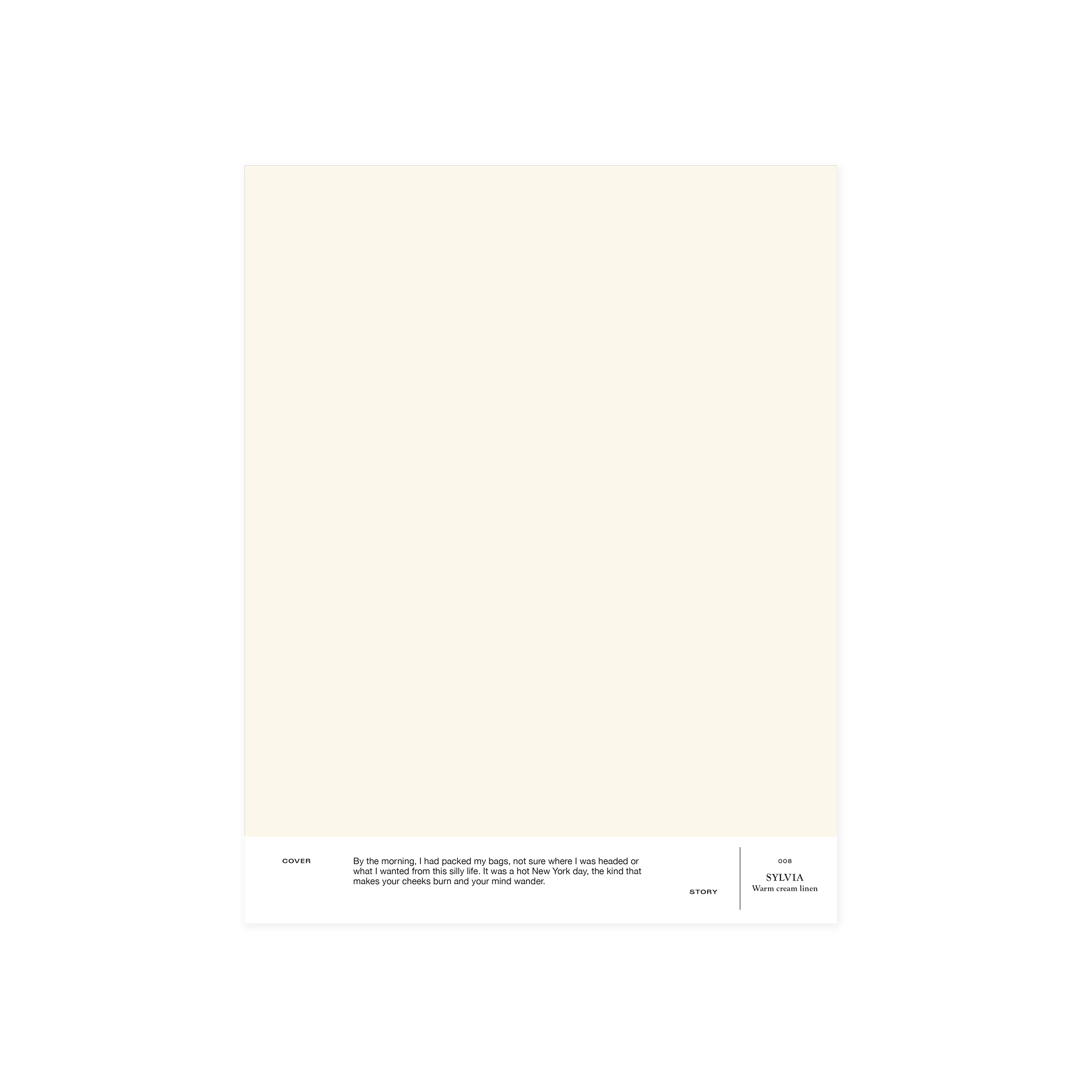 Marble white interior paint Cover Story 008 SYLVIA